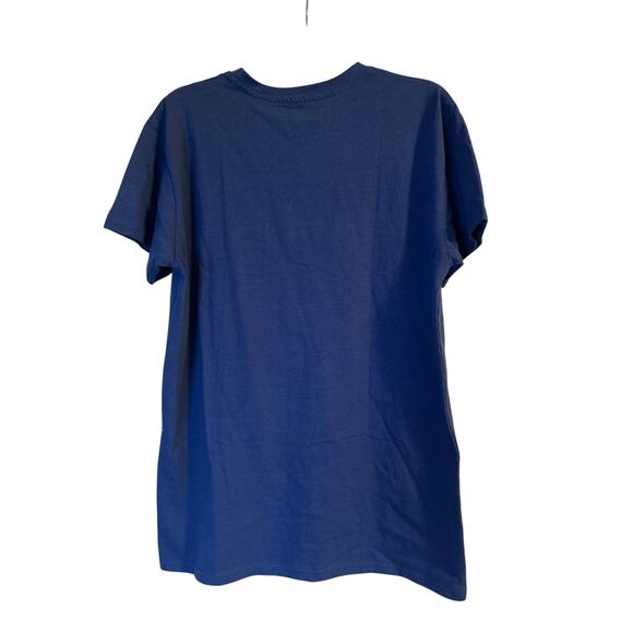 NWT Brisco Brands Men's Cut Blue T Shirt Can't Hear You I'm Gaming Size Large - Picture 2 of 5